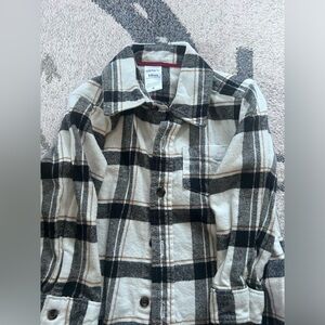 Flannel button down shirt